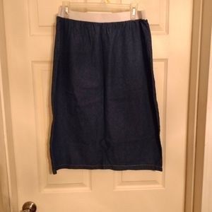 Ladies denim skirt